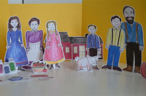Farmer Boy Almanzo Laura Ingalls Paper Doll Figures Etsy