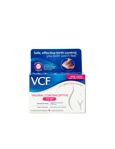 vcf vaginal contraceptive films pick up in store today at cvs