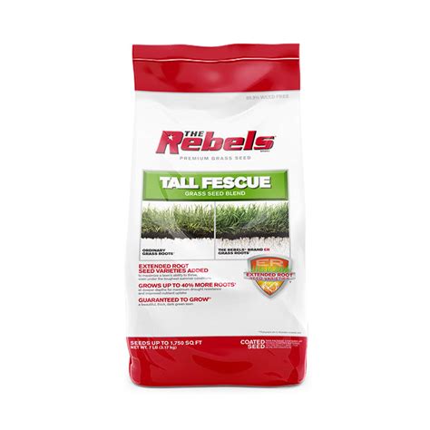 Rebel Tall Fescue Blend 20 Lb Pike Nursery