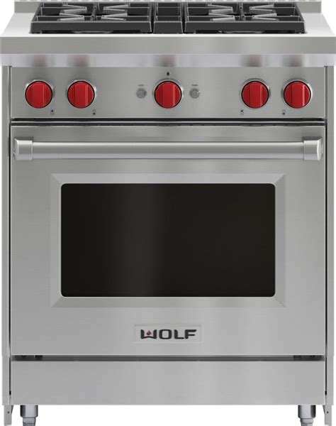 Shop wayfair for the best wolf gas cooktop. Wolf GR304 30 Inch Pro-Style Gas Range with 4 Burners ...