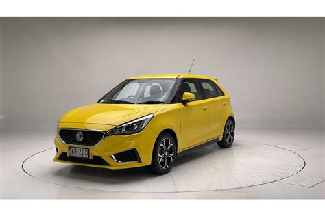 Sold 2019 Mg Mg3 Excite In Yellow Used Hatch Moorooka Qld