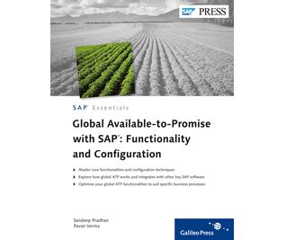 We did not find results for: Global Available-to-Promise with SAP: Functionality an ...