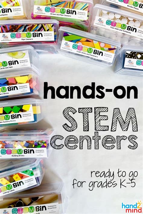 These Stem Bins Make Stem In The Classroom Fun Easy And Hands On