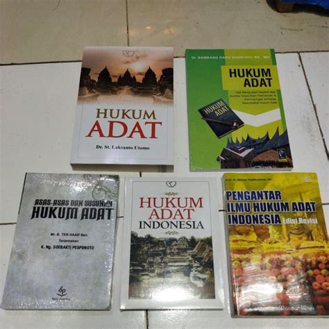 Jual Buku Hukum Adat Shopee Indonesia