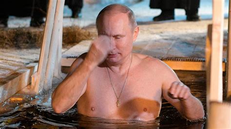 Putin Celebrates Epiphany With Shirtless Dip In Icy Lake Fox News Video