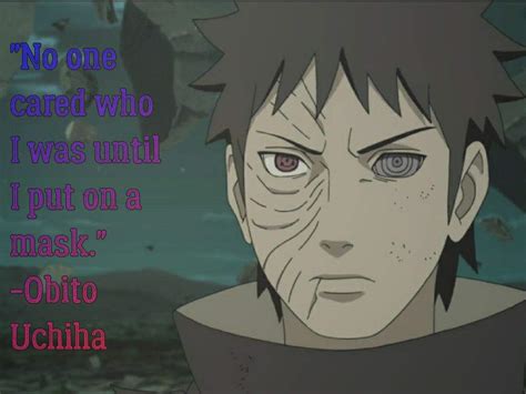 Obito Uchiha Quote Naruto Amino