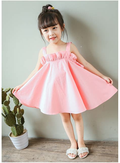 Little Baby Girl Dress Princess 2018 Fashion Summer O Neck Kids Dresses