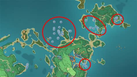 Genshin Impact Inazuma Sea Ganoderma Locations Allgamers