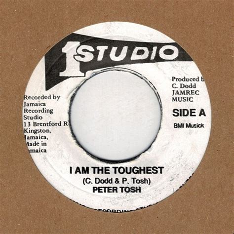 Re Used I Am The Toughest Peter Tosh Stamina Records Vintage