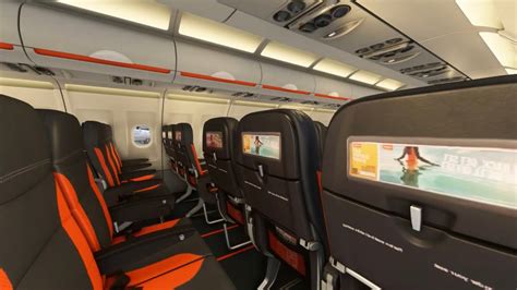 Msfs 2020 Custom Easyjet Cabin Tour Fenix A320 Youtube