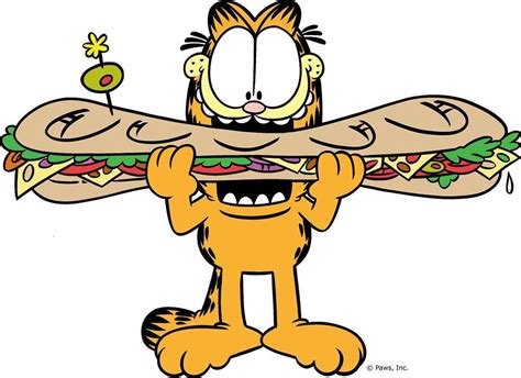 Brunch Is Served Mickey Mouse Cartoon Garfield Cartoon Garfield