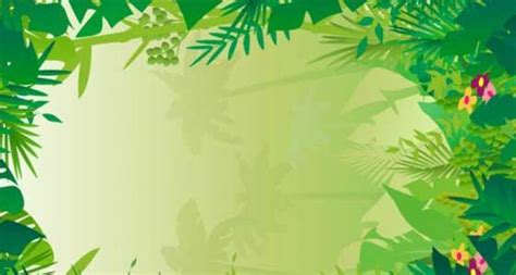 Jungle Background Clipart Vector Magz Free Download