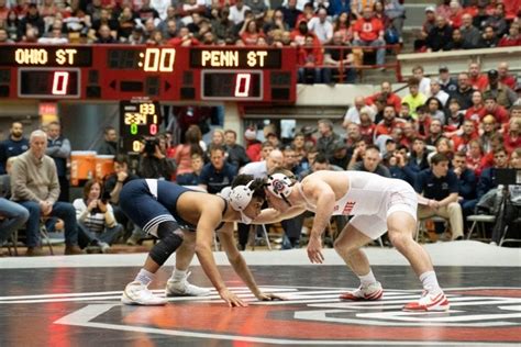 Wrestling No 5 Ohio State Bests No 24 Rutgers 22 13 In Dual Meet Friday The Lantern