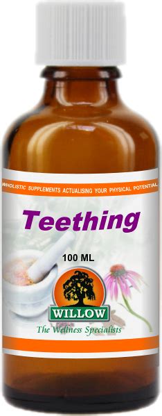 Teething 100ml Tinctures Willow Wellness