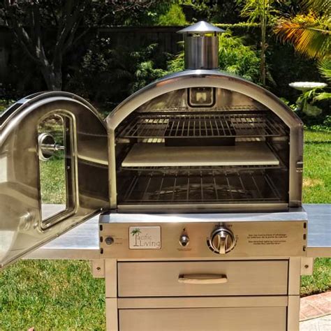 430 Stainless Steel Outdoor Oven W Cart By Pacific Living