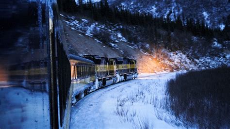 Here Are The Best Scenic Winter Train Rides In North America