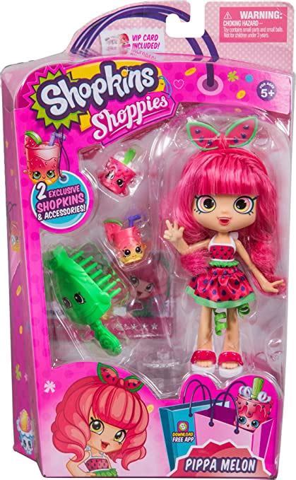 Shopkins Shoppies Season 3 Dolls Single Pack Pippa Melon