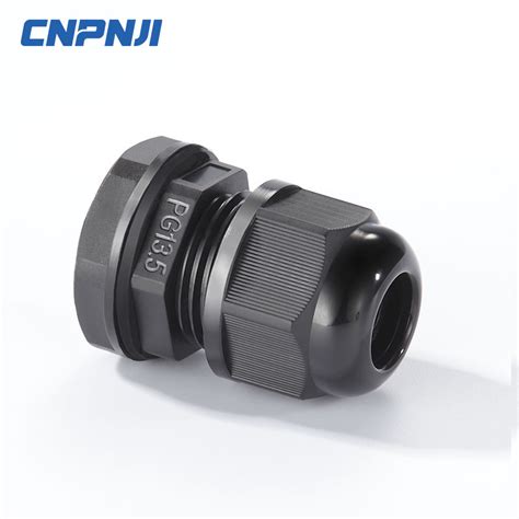 Pg Nylon Waterproof Cable Gland PA 66 IP 68 Cable Glands With Rubber