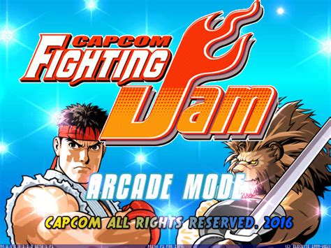 The Mugen Fighters Guild Capcom Fighting Jam Hd Screenpack