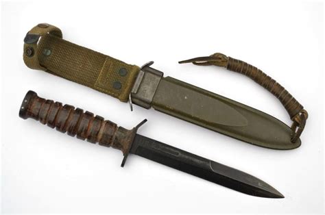 Wwii Camillus Us M3 Fighting Knife Blade Stamped Warpath