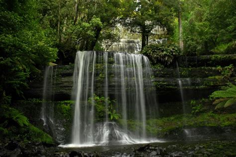 One Of The Many Great Waterfalls In Tasmania This Was One Of The