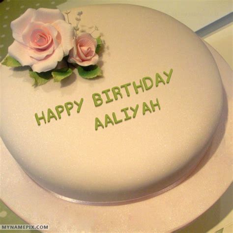 Happy Birthday Aaliyah Cakes Cards Wishes