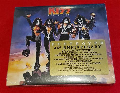 Kiss Destroyer 45th Anniversary Deluxe Edition 2cd Cds