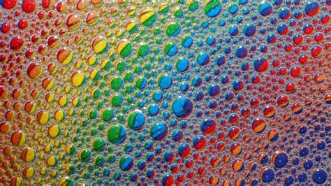 Full Frame Of Colorful Bubbles Hd Trippy Wallpapers Hd