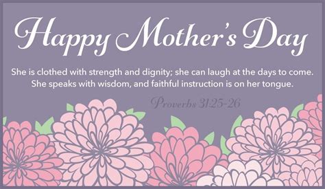 Proverbs 3125 26 Ecard Free Mothers Day Cards Online