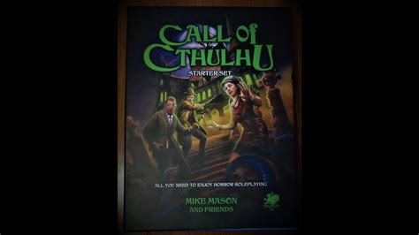 Call Of Cthulhu 7th Edition Starter Set Review Youtube