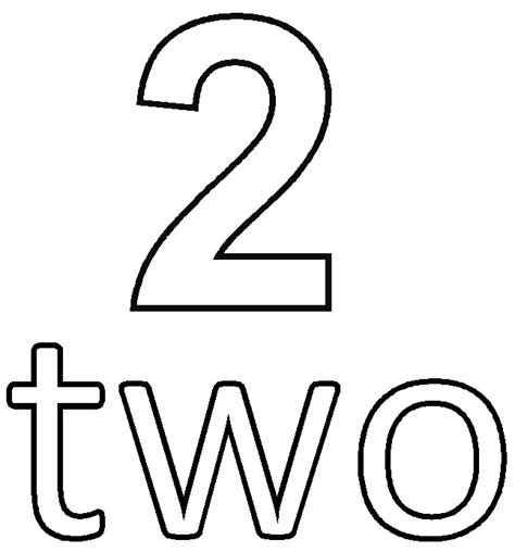 Number 2 - Cliparts.co