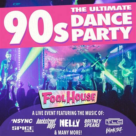 90s Dance Party Ft Fool House At Clayton Opera House Clayton Opera