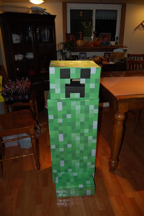 Minecraft Creations Creeper Halloween Costume