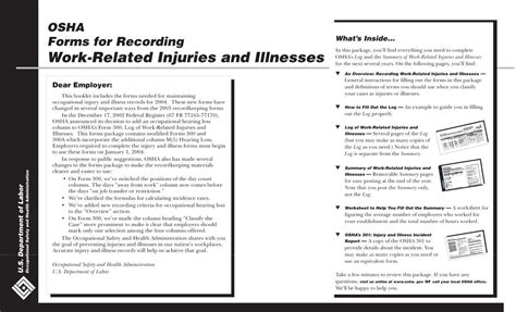 Osha form 300 ≡ fill out printable pdf forms online