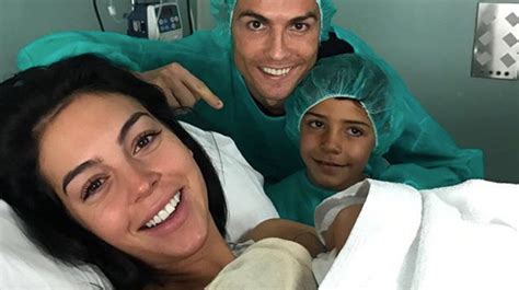 Cristiano Ronaldo Reveals Girlfriend Georgina Rodríguez Has Given Birth