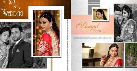 Creative Indian Pre Wedding Album Design Psd Sheets Wedding Album