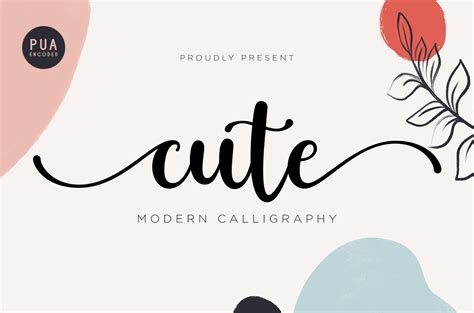 Cute Font By Nailetter · Creative Fabrica