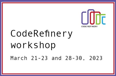 Coderefinery Workshop March 21 23 And 28 30 2023 Deic Interactive Hpc