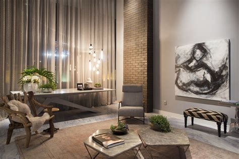 An Artful Loft Design Contemporary Apartment Loft Design Modern