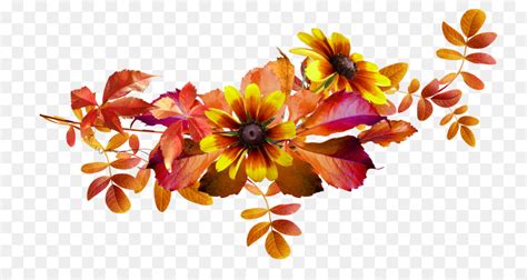 Autumn Flowers Clipart Beautiful Fall Flower Images