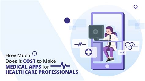 how much does it cost to make medical apps for healthcare professionals