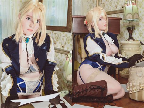 Violet Violet Evergarden Cosplay By Catrielle Cosplay Photo By A Z Hot Sex Picture