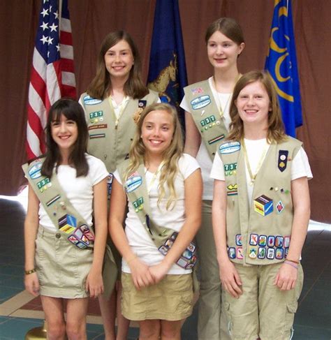 Northville Girl Scouts Volunteer In Vintage Uniforms Northville Mi Patch