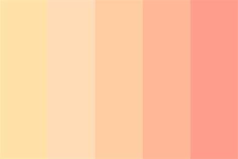 Peach Fuzz Color Palette