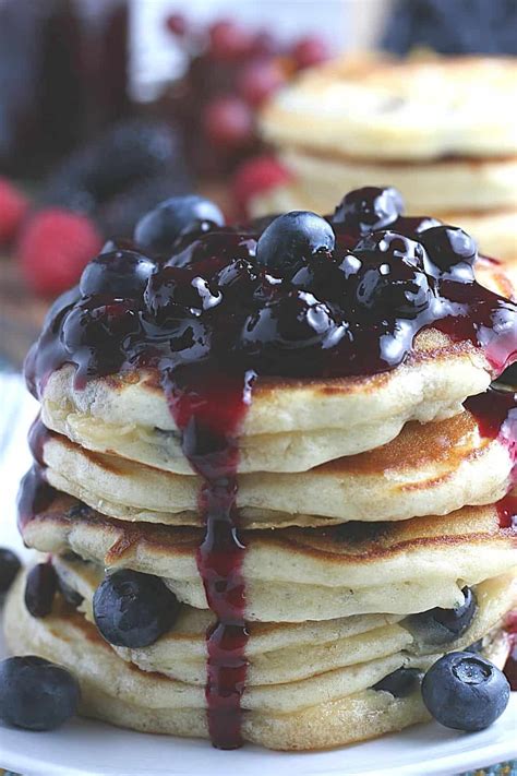 Blueberry Buttermilk Pancakes