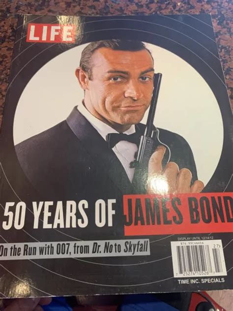 50 Years Of James Bond From Dr No To Skyfall Magazine 2012 Life