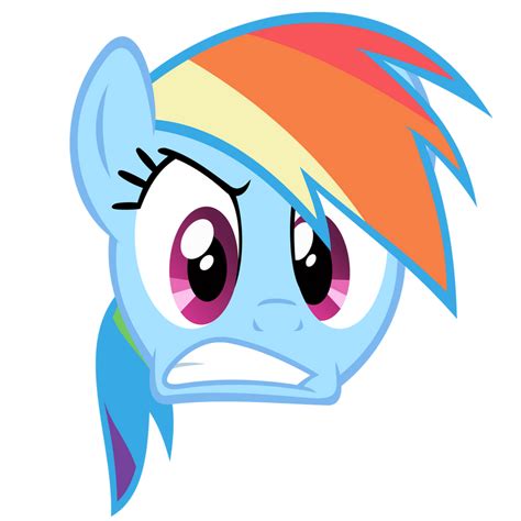 Rainbow Dash Vector Angry Face By Anxet On Deviantart