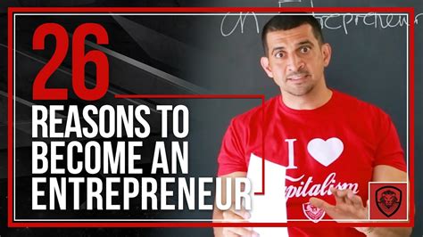 26 Reasons To Become An Entrepreneur Youtube