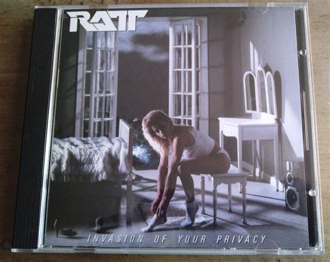 Ratt Invasion Of Your Privacy Cd Usa 1a Ed 1985 Cbooklet 55000