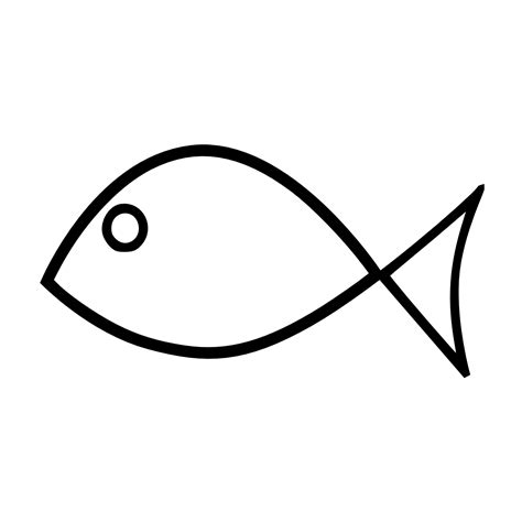 Fish Black And White Clipart Clipart Best